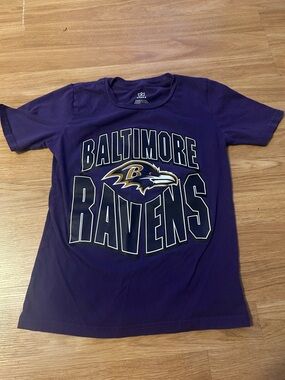 NFL Deep Purple Logo Crewneck Tee